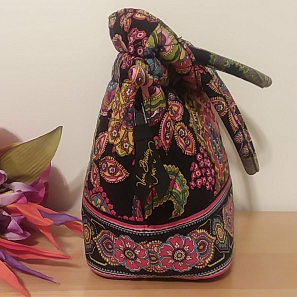 Vera Bradley Symphony in Hue Winter 2009 Archived Print Small Bucket Bag - Picture 4 of 16